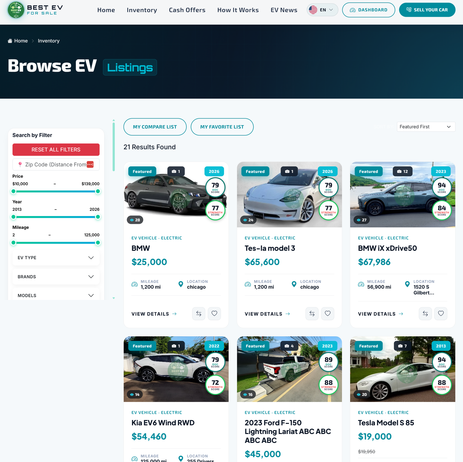 Browse & Compare